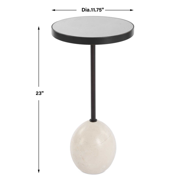 Uttermost 50169 Odesa Marble Accent Table