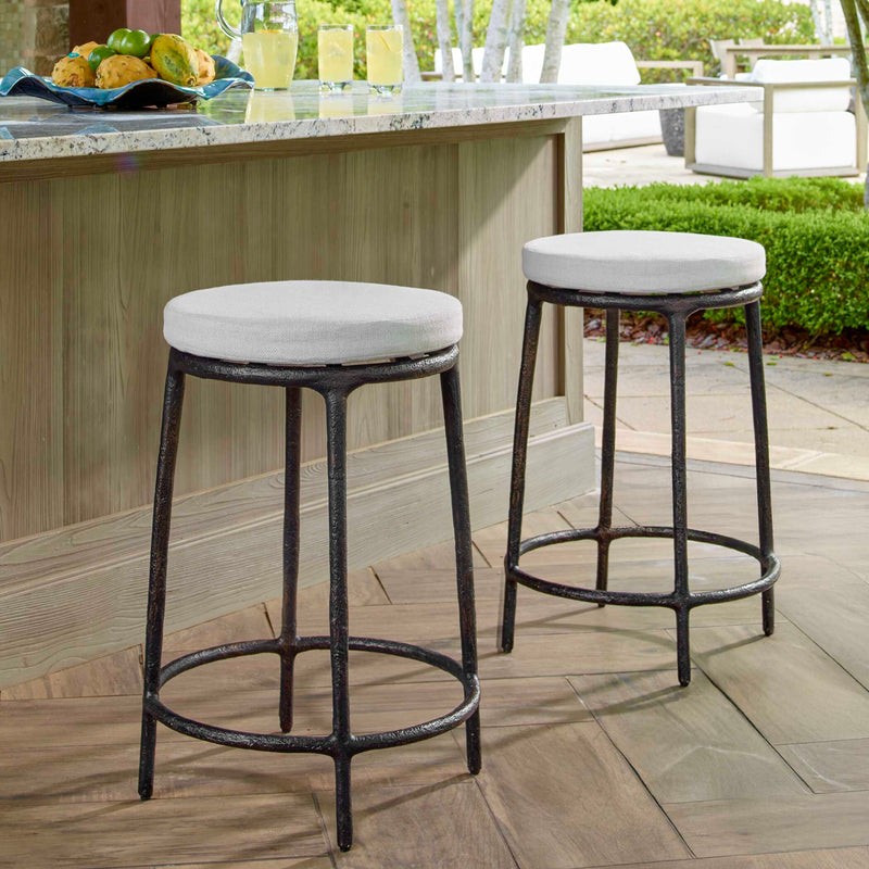 Uttermost 23930 Thayer Outdoor Counter Stool