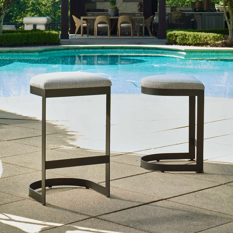 Uttermost 23949 Maude Outdoor Bar Stool