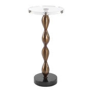 Uttermost 50163 Remolino Bronze Drink Table
