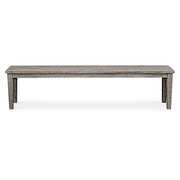 Uttermost 50193 Forsyth Dark Gray Outdoor Bench