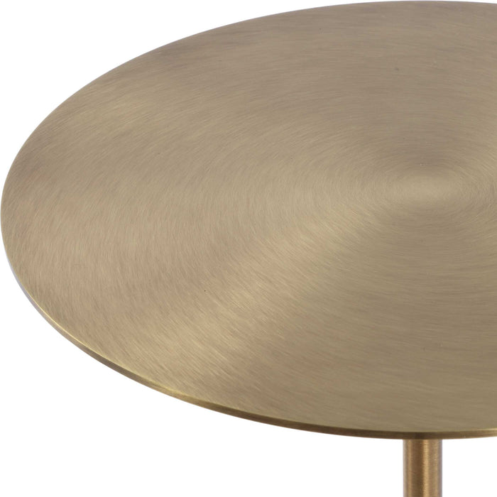 Uttermost 50185 Verlin Brass Drink Table