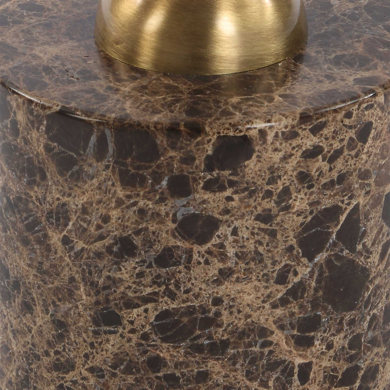 Uttermost 50185 Verlin Brass Drink Table
