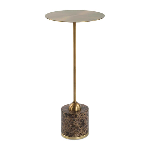 Uttermost 50185 Verlin Brass Drink Table