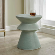 Uttermost 50206 Imogene Seafoam Glaze Garden Stool