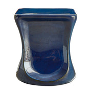 Uttermost 50208 Kaz Deep Blue Garden Stool