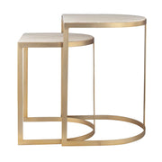 Uttermost 50246 Lindon Travertine Nesting Tables Set/2