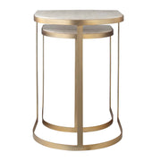 Uttermost 50246 Lindon Travertine Nesting Tables Set/2