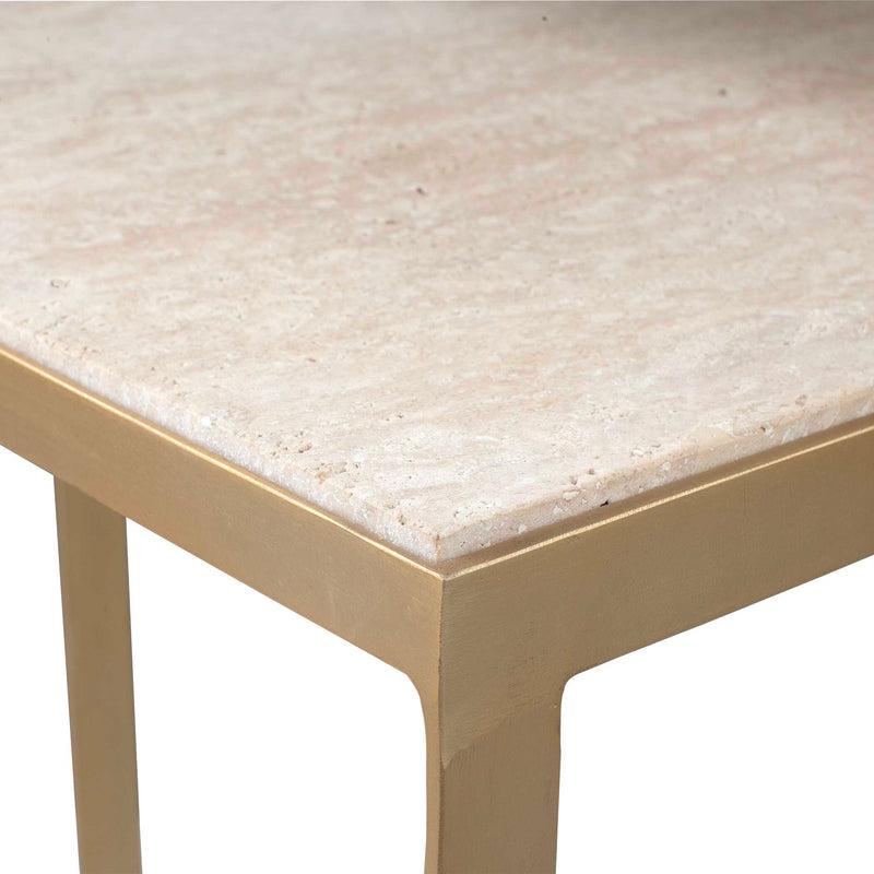 Uttermost 50246 Lindon Travertine Nesting Tables Set/2