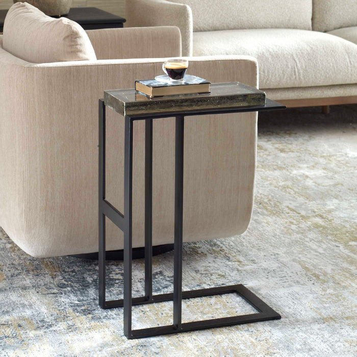 Uttermost 50203 Soma Black Accent Table