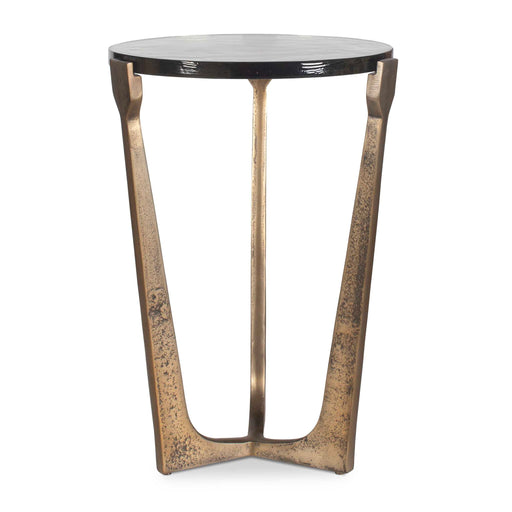 Uttermost 50216 Bohdi Outdoor Brass Accent Table