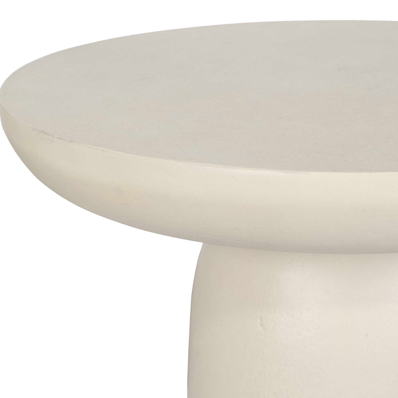 Uttermost 50225 Joppa White Outdoor Accent Table
