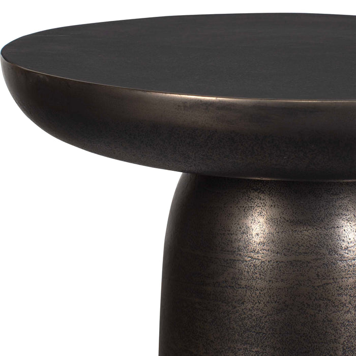 Uttermost 50217 Joppa Dark Bronze Outdoor Accent Table