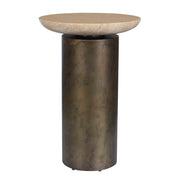 Uttermost 50222 Oslo Brass Outdoor Accent Table