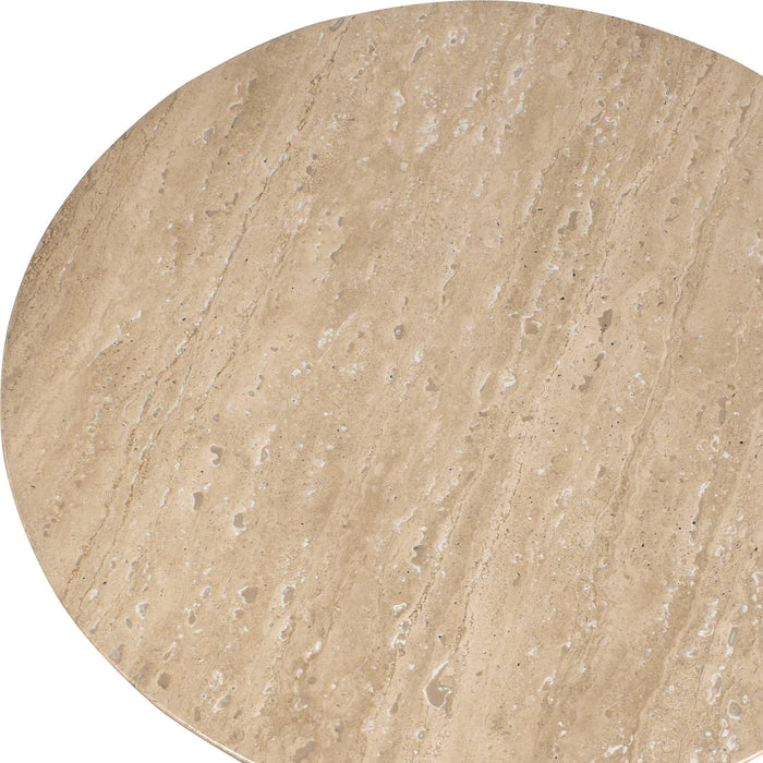 Uttermost 50222 Oslo Brass Outdoor Accent Table