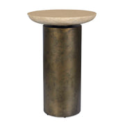 Uttermost 50222 Oslo Brass Outdoor Accent Table