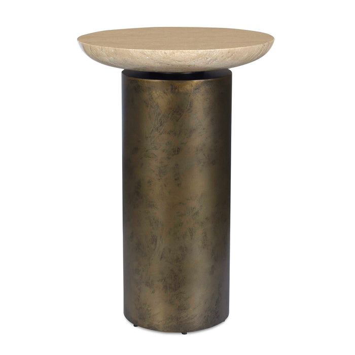 Uttermost 50222 Oslo Brass Outdoor Accent Table