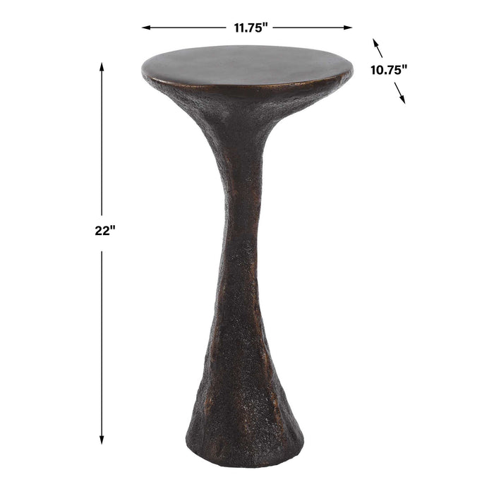 Uttermost 50188 Milan Outdoor Dark Bronze Drink Table