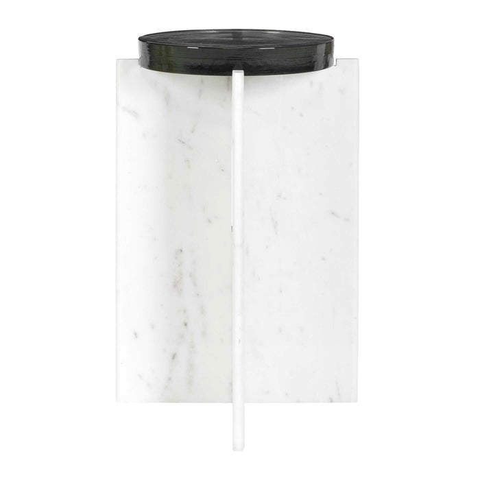 Uttermost 50209 Olina Marble Outdoor Accent Table