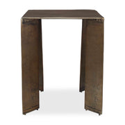 Uttermost 50224 Reade Brass Outdoor Accent Table