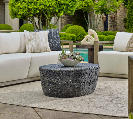 Uttermost 50221 Rivington Outdoor Pebble Coffee Table