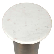 Uttermost 50251 Reiss Marble & Brass Drink Table