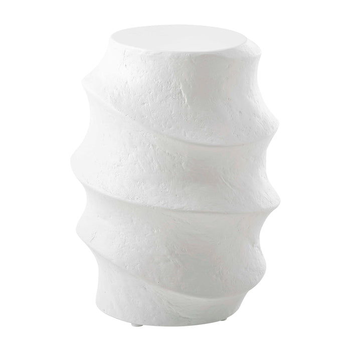 Uttermost 50201 Winded Outdoor White Accent Table