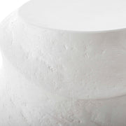 Uttermost 50201 Winded Outdoor White Accent Table