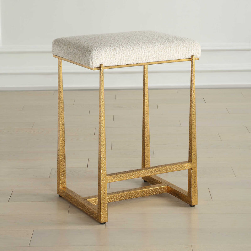 Uttermost 53030 Midas Gold Counter Stool