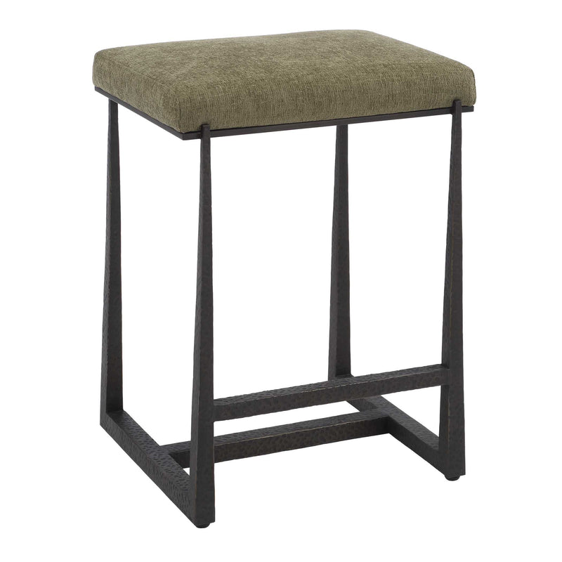 Uttermost 53031 Midas Bronze Counter Stool