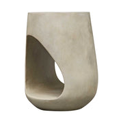 Uttermost 50255 Lithos Gray Outdoor Accent Table