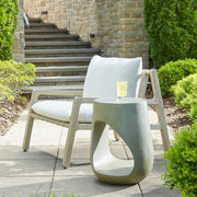 Uttermost 50255 Lithos Gray Outdoor Accent Table