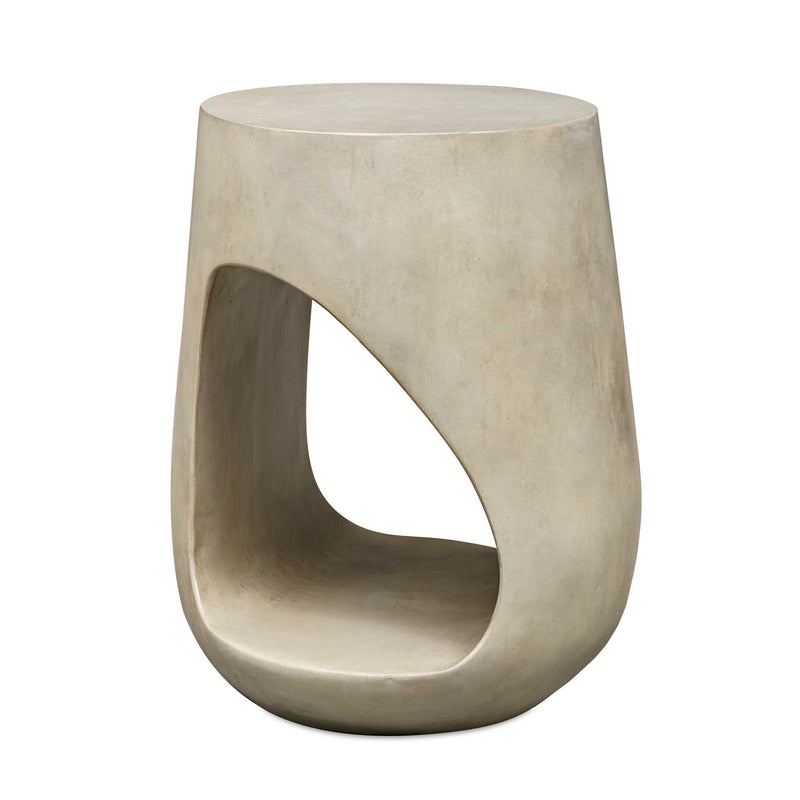 Uttermost 50255 Lithos Gray Outdoor Accent Table