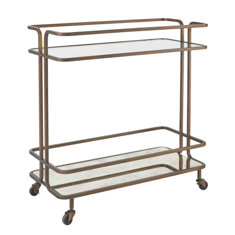 Uttermost 50281 Erivo Bronze Bar Cart