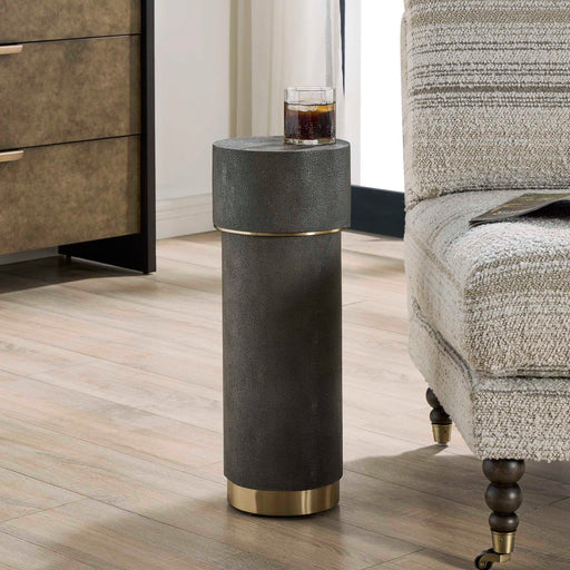 Uttermost 50318 Wessex Charcoal Drink Table
