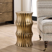 Uttermost 50319 Arida Aged Gold Accent Table