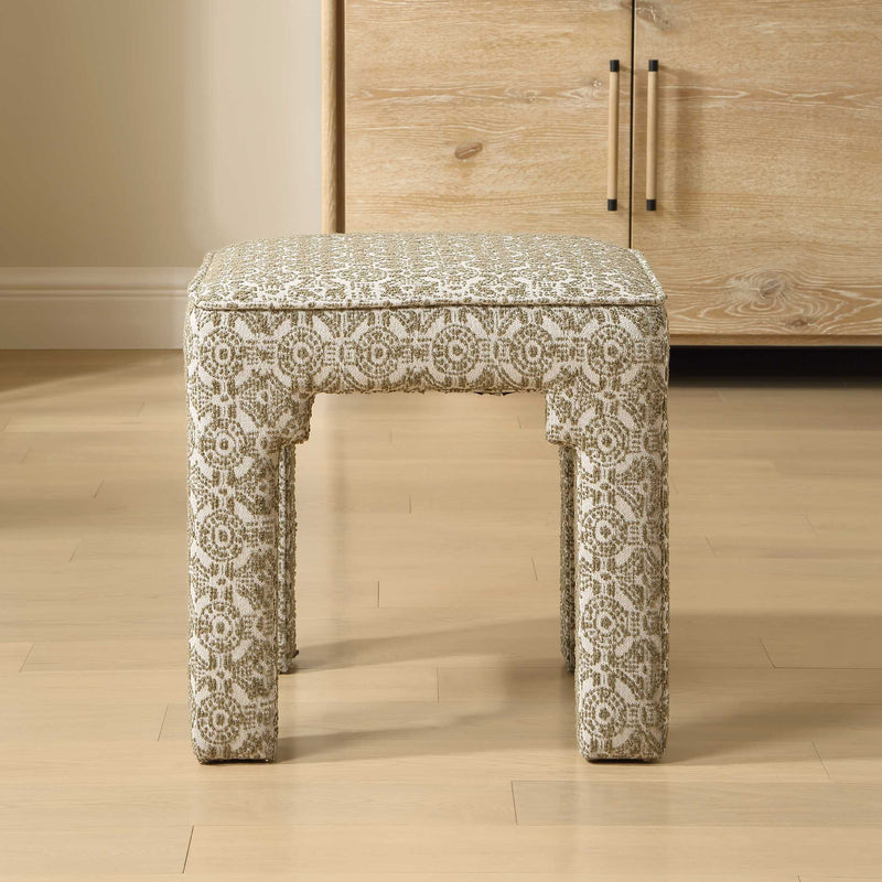 Uttermost 53061 Satoria Upholstered Small Bench