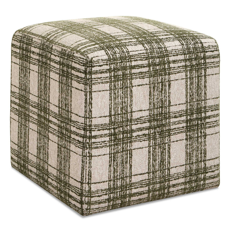 Uttermost 53065 Joie Ireland Plaid Ottoman