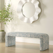 Uttermost 53066 Amie Spa Blue Bench