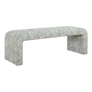 Uttermost 53066 Amie Spa Blue Bench