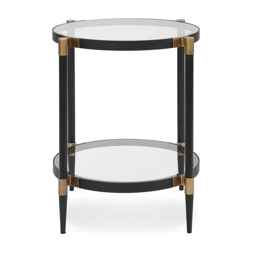Uttermost 50360 Chadid Round Glass Side Table