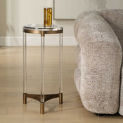 Uttermost 50362 Pereira Round Acrylic Accent Table