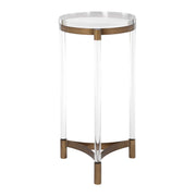 Uttermost 50362 Pereira Round Acrylic Accent Table