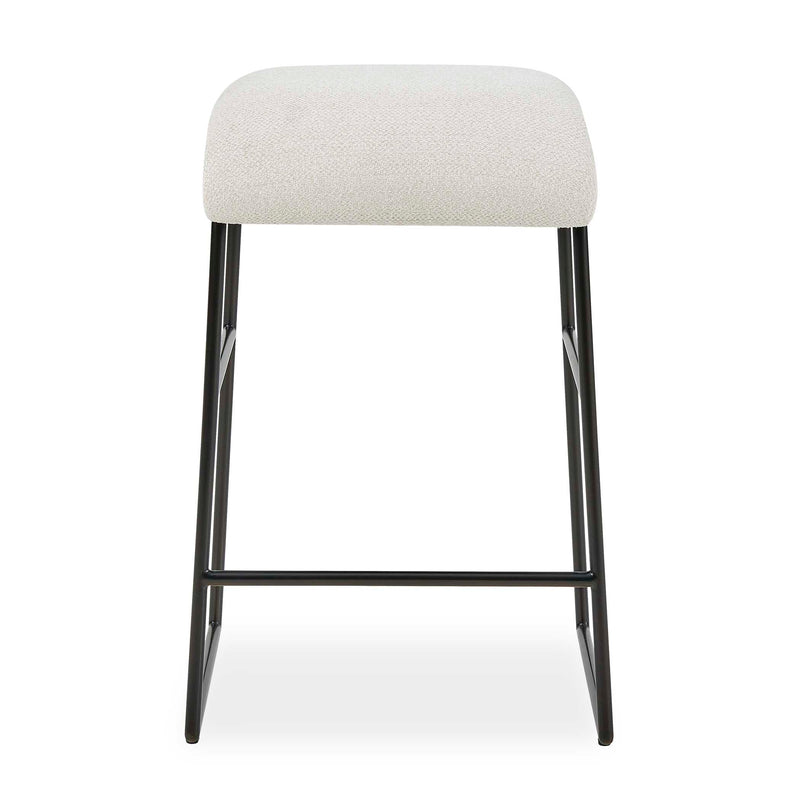 Uttermost 53075 Arcane Ecru Counter Stool