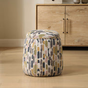 Uttermost 53070 Arem Upholstered Multi-Color Ottoman
