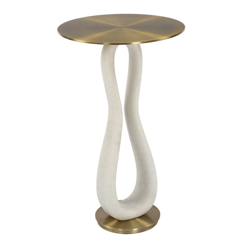 Uttermost 50363 Sonia Modern Brass Accent Table