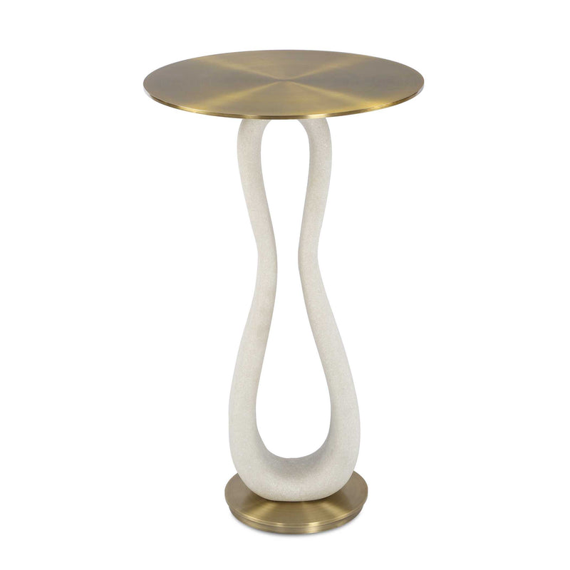 Uttermost 50363 Sonia Modern Brass Accent Table
