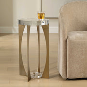 Uttermost 50368 Kolkata Brass Accent Table