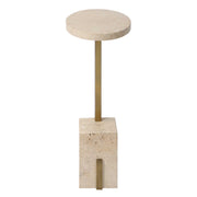 Uttermost 50369 Feranno Travertine Accent Table