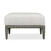 Uttermost 53124 Borneo White Cushion Outdoor Ottoman